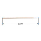 800pcs Pointed Cotton Swabs, 4 inch Precision Microblading Cotton Buds Cotton Sticks Applicator for Eyebrow Tattoo Beauty Make-up Nail Clean, Cosmetic use Wood Handle