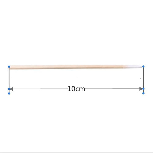 800pcs Pointed Cotton Swabs, 4 inch Precision Microblading Cotton Buds Cotton Sticks Applicator for Eyebrow Tattoo Beauty Make-up Nail Clean, Cosmetic use Wood Handle
