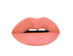 Aromi Peach Matte Liquid Lipstick | Peachy Nude Lip Color, Pink Caramel, Vegan, Cruelty-free, Long-Lasting, Handmade (Fuzzy Peach)