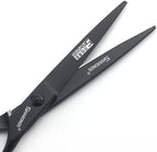 SHARONDS 6/7 Inch Professional 440C Hair Cutting Scissor Salon Hairdressing Thinning Shears Perfect for Barber and Home Use (6 in 2pc)