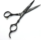 SHARONDS 6/7 Inch Professional 440C Hair Cutting Scissor Salon Hairdressing Thinning Shears Perfect for Barber and Home Use (6 in cut)