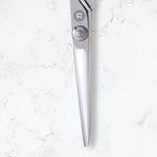 Saki Shears Odachi 5.5" Hair Cutting Scissors/Shears - Straight Handles - Dual Tangs - Zero Offset - Lightweight Hair Scissors for Professionals - Japanese 440C Steel - For Barbers and Hairdressers