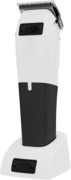 TPOB Play Barber Hair Clippers for Men 7500 RPM with Rubber Grips (White)