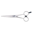Cricket S3 Premium Series 550 Professional Hair Cutting Shears - High-Performance Swedish Steel, Convex Edge Blades, Adjustable Tension Knob - Durable, Precision Styling Scissors – 5.5 Inch