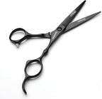 6/7 Inch Hairdressing Scissors Set Barber Shop Hair Scissors Styling Tools (5.5 Flat shear)