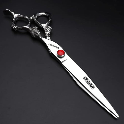 6/7/8/9 Inch Professional Slim Japanese Hairdressing Scissors Set for Men or Women (8 Inch Flat)
