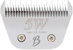 Skip Tooth 5 Wide Blade Dog Grooming Cuts Length 1/4" - 6.4mm(Japanese High Carbon Steel 5 Skip Tooth Blade Dog Grooming | 5W Clipper Blade (B5W)