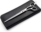 Purple Dragon 5"/5.5"/6"/6.5"/7"/7.5"/8"/9"/10" Sharp Edge Hair Cutting Shears Pet/Puppy/Cat Grooming Scissors with Bag - Perfect for Barber or Dog Groomer