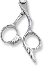 Saki Shears Tsuru Hair Cutting Scissors - Polished Japanese Steel- 6" Hair Shears for Barbers and Hair Stylists - Thumb Screw for Easy Tension Adjustment