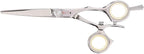 Cricket Centrix Roc-It Dog 360 Hair Scissors Professional Hair Cutting Scissors – 360° Pivoting Thumb, Shears w/Smooth Control and Consistent Tension – 550 5.5 Inch Stainless Steel Shear for Stylists