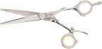 Cricket Centrix Roc-It Dog 360 Hair Scissors Professional Hair Cutting Scissors – 360° Pivoting Thumb, Shears with Smooth Control and Consistent Tension – 600 6 Inch Stainless Steel Shear for Stylists
