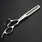 Barber hair scissors, Axemoore professional haircut Cutting Scissors/Shears set- 6", made of Japanese stainless steel, especially (6 in- tooth-D)