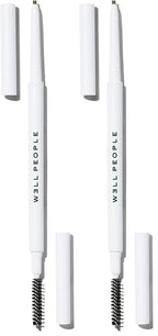 Well People Expressionist Brow Pencil, Defining Brow Pencil For A Natural Finish, Ultra-fine Tip For Total Precision, Vegan & Cruelty-free, Taupe (Pack of 2)