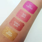Aromi Copper Metallic Liquid Lipstick, Rosy Bronze Lip Color with Glittery Finish, Long-lasting Makeup, Vegan and Cruelty-free, Handmade (Copper Bliss)