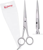 Jimy 6.5" Hair Scissors Professional – Ultra Sharp Razor Edge Stainless-Steel Scissors to Cut Hair – Ergonomic Design Salon Quality Hair Shears for Men, Women & Barbers