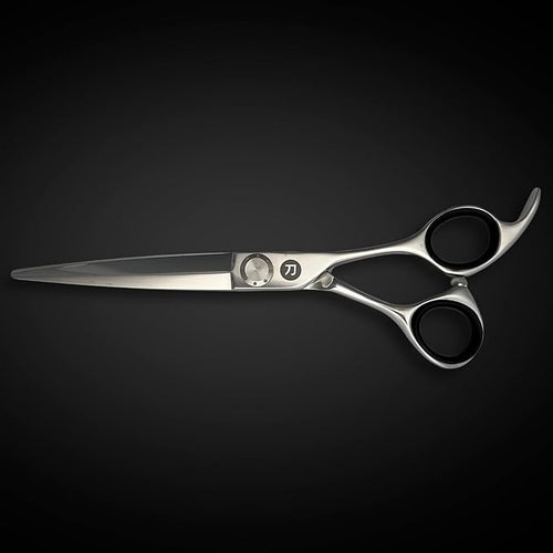 7" Saki Shears Tanto Professional Hair Cutting Shears - Extremely Sharp Convex Blades for Fine Hair Cutting - Japanese Steel Scissors for Salon Use (7" Hair Scissors)