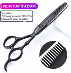6/7 Inch Hairdressing Scissors Set Barber Shop Hair Scissors Styling Tools (6 inch-2pc-B)
