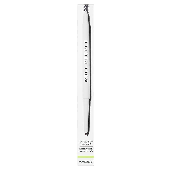 Well People Expressionist Brow Pencil, Defining Brow Pencil For A Natural Finish, Ultra-fine Tip For Total Precision, Vegan & Cruelty-free, Warm Brown