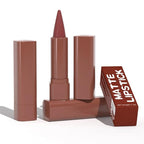 evpct 6Pcs Mauve Maroon Brown Ruby Plum Dark Red Gradient Matte Lip Liner Lipstick Combo Crayon Pencil Set for Women Long Lasting, Cream Lip Liner and Lipstick Combo Makeup Kit, Gradual Ombre Effect