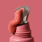 INIKA Organic Tinted Lip Serum | Ceramide + Peptide Infused, Sheer Wash of Color, Plumps, Softens, Smooths, Hydrates + Repairs. Natural & Vegan (Peony)