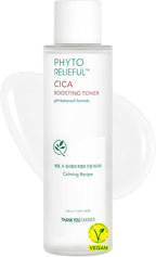 THANKYOU FARMER Phyto Relieful CICA PHA LHA Boosting Toner 7.03 fl oz (200ml), Dermatologist Tested, Alcohol-Free Liquid Exfoliant for Face, Oil-Free Hydrating Toner, Vegan, Fragrance-Free
