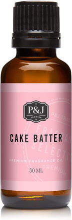 P&J Trading - Cake Batter Scented Oil 30ml - Fragrance Oil for Candle Making, Soap Making, Diffuser Oil