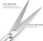 Hair Shears left hand 6 Inch Hair Scissors Left Hand Hair Cutting Scissors Lefty Barber Shears Left Handed KINSARO for Hairdresser Barbershop or Home Use