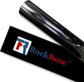 RockRose 20% Nano Ceramic Car Window Tint 40 in x 15FT 2PLY Privacy Film Heat Block, 99% UVR, and 85% IRR Block for Auto or Home Strong Adhesive, Easy Shrink, Plotter Friendly - Charcoal