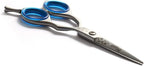 Blizzard Professional Hair Cutting Scissors – 5.5 inch VG10 Cobalt Haircut Shears with Razor Sharp Blades - Matt Finish Barber Hairdressing Travel Case for Salons & Home Use