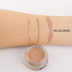 evpct Blonde Eyebrow Powder Pomade Gel Shaper Makeup Kit with Dual-ended Brush, Eyebrow Stencils Kit for Women Shaping, Eye Brow Pomade Stencil Shaper Tinting kits for Women, Long Lasting Waterproof