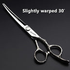 Professional Stainless Steel Hair Clippers for Hairdressers - 6/7/7.5/8/9-inch Sharp Blades (6 inch-4pc)
