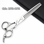 SHARONDS 6.5 Inch Stainless Steel Professional Barber Scissors Hair Thinning Scissors Hairdresser or Home Hairdresser Variant/Hybrid Scissors (6.5 inch-6pc)