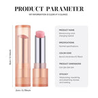 Color-Changing Lip Balm, Moisturizing Hydrating Tinted Lip Balm for Dry Lips, Long-Lasting Nourishing Lipstick, Glossy Lip Tint, Lip Care for Smooth, Soft Lips.2#