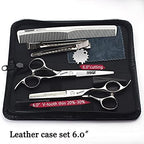 6/6.5-inch Professional Hair Clippers, Hairdressers, efficient Hair Clippers (6 inch-2pc-A)