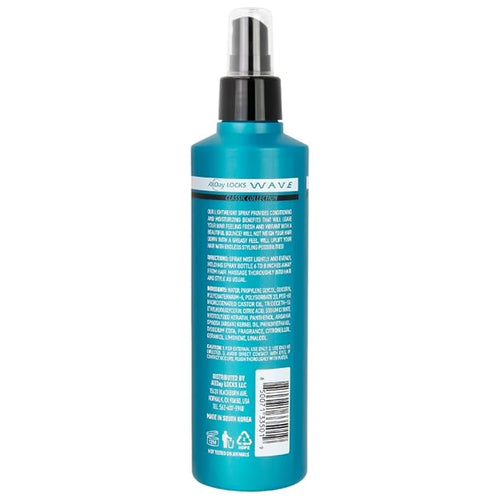 AllDay Locks Classic Wave Hair Mist (7.7 oz) | Moisturizing & Conditioning Finishing Curl-Enhancer Mist | Moisturizing, Soft, Refreshing Feeling | Fresh, Vibrant Bounce | 7.7 oz