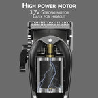 Hair Clippers for Men Professional - Cordless&Corded Barber Clippers for Hair Cutting & Grooming Rechargeable Beard Trimmer