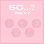 So…? Musk Body Mist Woody Scent - Perfume for Women with Bergamot, Toffee, Vanilla Notes - Gifts Body Spray for Women - 3.5 oz