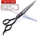 6/7 Inch Hairdressing Scissors Set Barber Shop Hair Scissors Styling Tools (7-inch 2pc)
