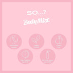 So...? Escapes Body Mist Set - Perfumes for Women - Everyday Body Spray for Women - Vegan, Cruelty Free Fragrances - Travel Size Gift Set - 6 pcs