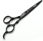 SHARONDS 6/7 Inch Professional 440C Hair Cutting Scissor Salon Hairdressing Thinning Shears Perfect for Barber and Home Use (6 in cut)