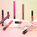Plum Purple Matte Lipstick for Women, Long Lasting Waterproof Transfer-Proof Vegan, 24 Hours Moisturizing Glossy Shine Lip Gloss, Lipstick Palette Beauty Products Makeup All-Day Formula A08#