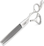 Professional 6 Inch Hair Thinning Shears Barber Scissors Sharp Hair Thinning Scissors 30 Teeth Barber Hair Clippers 440C Shears KINSARO for Hairdresser Barbershop or Home Use