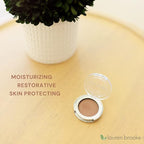 Lauren Brooke Cosmetiques Cream Eyeshadow | Natural Organic Eye Makeup, Richly Pigmented Creme Eyeshadow For Women (Cocoa Latte (Matte))
