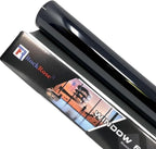 RockRose 1% VLT Car Tint 36" by 25FT 2PLY Premium Carbon Professional Tint Car Window Tint Heat, UV, and IRR Block Tint for Cars Adhesive Film(36" x 25FT)