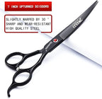 6/7 Inch Hairdressing Scissors Set Barber Shop Hair Scissors Styling Tools (7-inch 3pc)