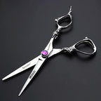 Hair Cutting Scissors Shears Professional Barber 6 inch Hairdressing Scissor Home Use for Man Woman Adults Kids Babies