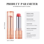 Color-Changing Lip Balm, Moisturizing Hydrating Tinted Lip Balm for Dry Lips, Long-Lasting Nourishing Lipstick, Glossy Lip Tint, Lip Care for Smooth, Soft Lips.4#