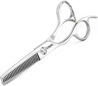 Hair Thinning Scissors left hand 5.5 Inch Barber Scissors Left hand Hair Thinning Shears Barber Shears KINSARO for Hairdresser Barbershop or Home Use