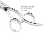 6" Hair Cutting Scissors to Cut Hair Cutting Shears Professional Haircut Hairdresser Scissors 440C KINSARO for Hairdresser Barber or Home Use