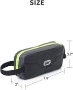 GOX Travel Toiletry Bag,Dopp Kit Case,Ultra-Light Cosmetics Bag Makeup Organizer(Black)